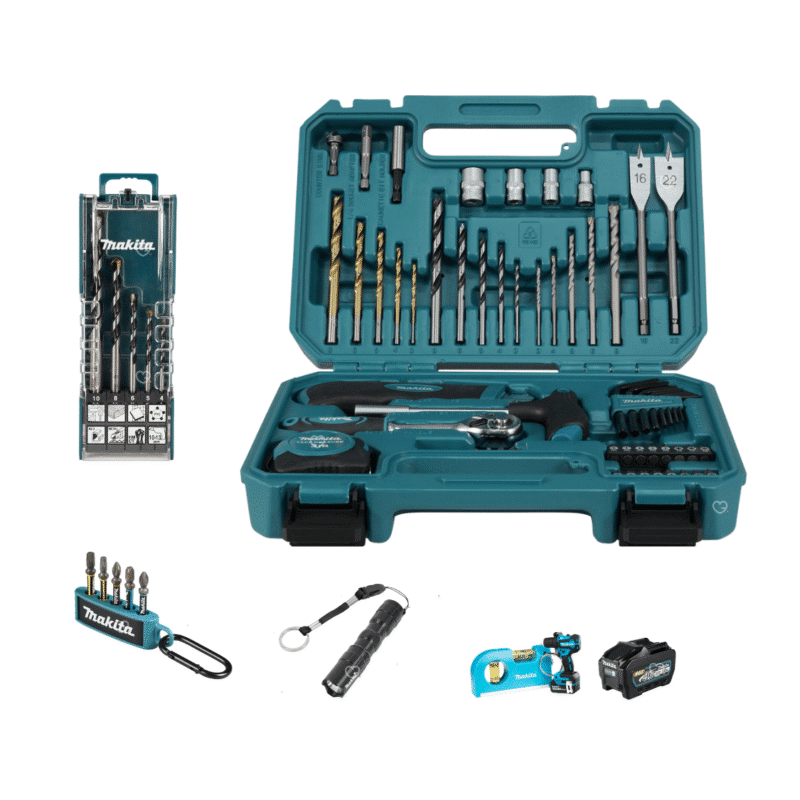 Makita Adventskalender 2025, limitierte Edition mit 24 Werkzeugen und Zubehör für Heimwerker und Markenfans.