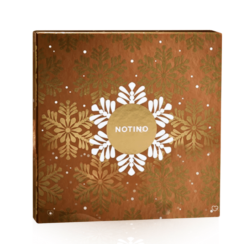 Notino Adventskalender 2025 für Damen mit 24 Beauty-Überraschungen aus Pflege, Make-up, Parfum und Haarpflege in edler Box.
