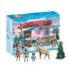 PLAYMOBIL Horses of Waterfall Adventskalender 2025 (71952) mit Pferd, Poney und Backzubehör für kreatives Spiel im Advent.