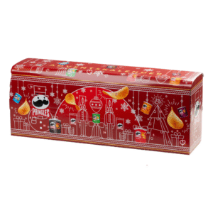 Pringles Adventskalender 2025 Foodie mit 24 Dosen voller Chips