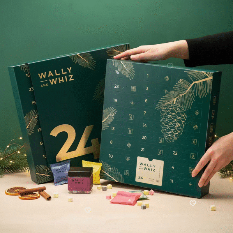 Wally and Whiz Adventskalender 2025 Foodie mit dänischem Weingummi