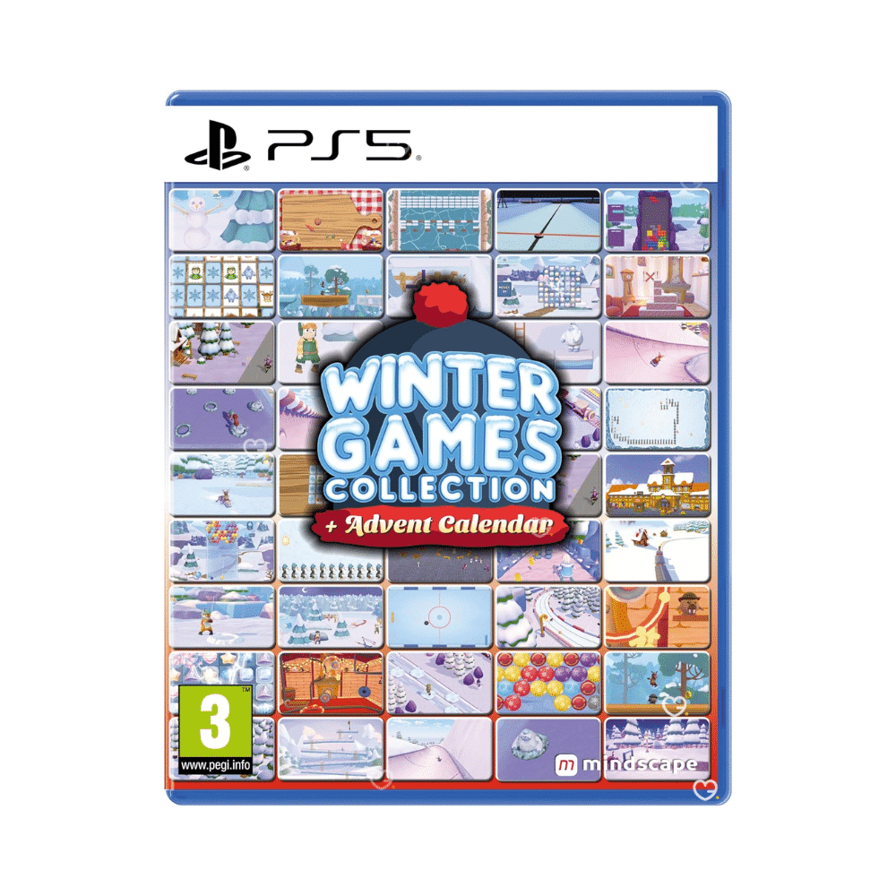 Winter Games Collection PS5 Adventskalender 2025 mit 25 winterlichen Minispielen und Multiplayer‑Option für festlichen Spielspaß.