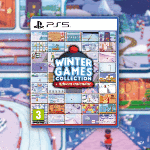 Winter Games Collection PS5 Adventskalender 2025 mit 25 winterlichen Minispielen und Multiplayer‑Option für festlichen Spielspaß.