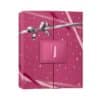 Clinique Adventskalender 2026, geschlossene pinke Box mit Schleife