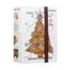 Korres Adventskalender 2026, geschlossene Box mit goldenem Weihnachtsbaum-Motiv