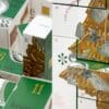 Korres Adventskalender 2026, Detailansicht der bedruckten Puzzle-Schachteln