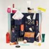 Zalando Beauty Adventskalender 2026 in weihnachtlichem Ambiente mit Lichterkette und geöffneter Premium-Box