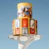 Acqua Di Parma Adventskalender 2026 auf silbernem Tablett, Parfum-Adventskalender