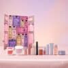 Fenty Beauty Adventskalender 2026, geoeffnete Tuerchen mit Nummern und Inhalt