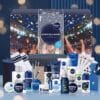NIVEA MEN Adventskalender 2026 Box mit komplettem Inhalt, 18 Pflegeprodukte und 6 Extras