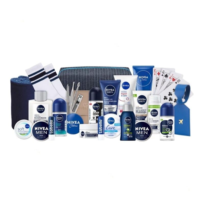 NIVEA MEN Adventskalender 2026 kompletter Inhalt mit Deo, After Shave, Creme und 6 Extras