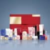 Der komplette Inhalt des Shiseido Adventskalenders 2026, alle 24 Produkte der GINZA-WONDER-Edition