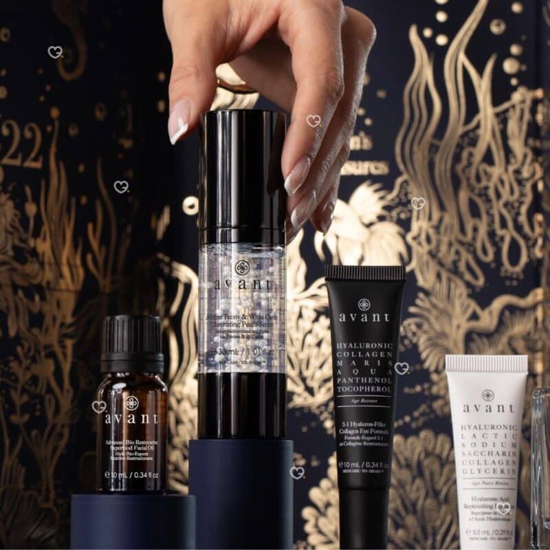Avant Skincare Adventskalender 2026 Detail, Seren und Augenpads