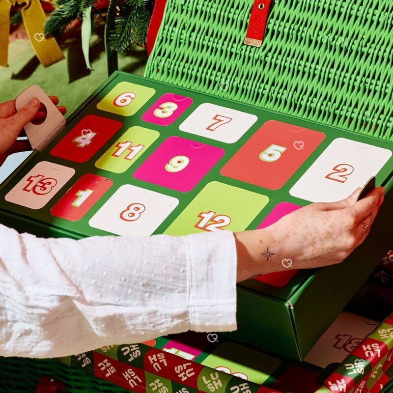 Die 25 nummerierten Türchen des Lush Adventskalender 2026 im Detail