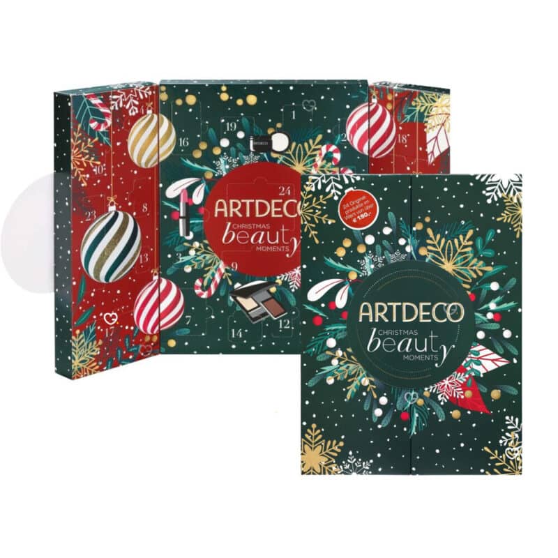 Artdeco Adventskalender 2026 Vorder- und Rückseite