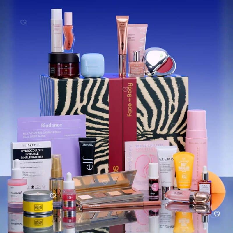 ASOS Beauty Adventskalender 2026, 25 Produkte im Überblick, 15 davon in voller Größe