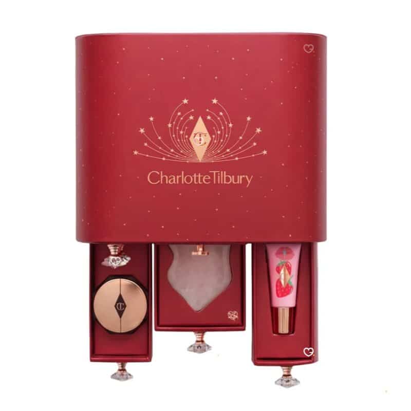 Charlotte Tilbury Adventskalender 2026 Detailansicht des weißen Quarz-Gua-Sha