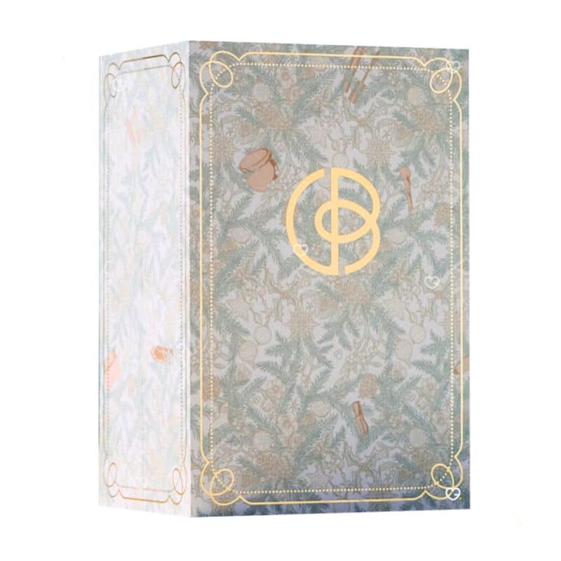 Cult Beauty Adventskalender 2026, geschlossene Box mit viktorianischem Swindler-und-Swindler-Design