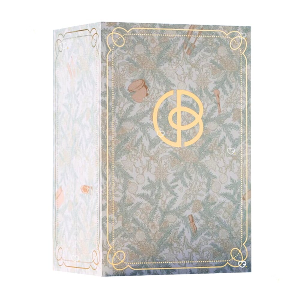 Cult Beauty Adventskalender 2026, geschlossene Box mit viktorianischem Swindler-und-Swindler-Design