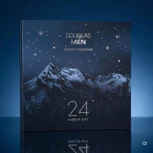 Douglas Men Adventskalender 2026 Verpackung im dunkelblauen Design