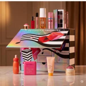 Sephora Favorites Adventskalender 2026, Verpackung schräg von oben
