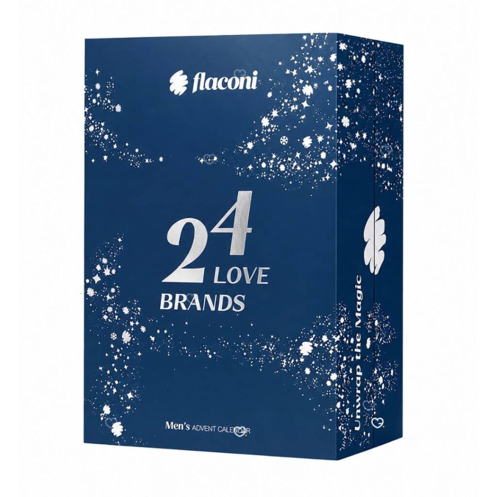 Flaconi Men Adventskalender 2026 Box geschlossen 24 Love Brands