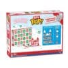 Rückseite der Verpackung des Funko Hello Kitty Adventskalenders mit Türchen-Übersicht