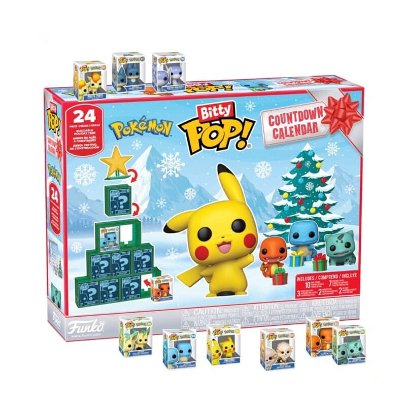 Funko Bitty POP! Pokémon Adventskalender 2026 mit allen Minifiguren im Überblick