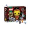Funko Pocket POP Marvel Adventskalender 2026, Verpackung auf weißem Hintergrund mit festlichen Marvel-Figuren
