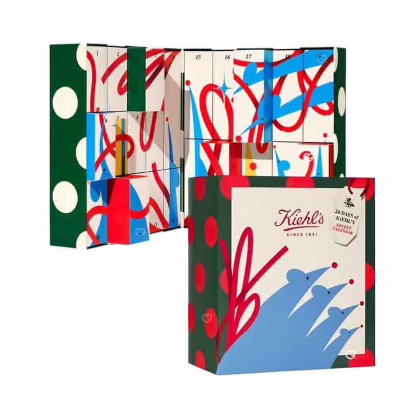 Kiehl's Adventskalender 2026 mit dem vollstaendigen Kiehl's-Produktsortiment