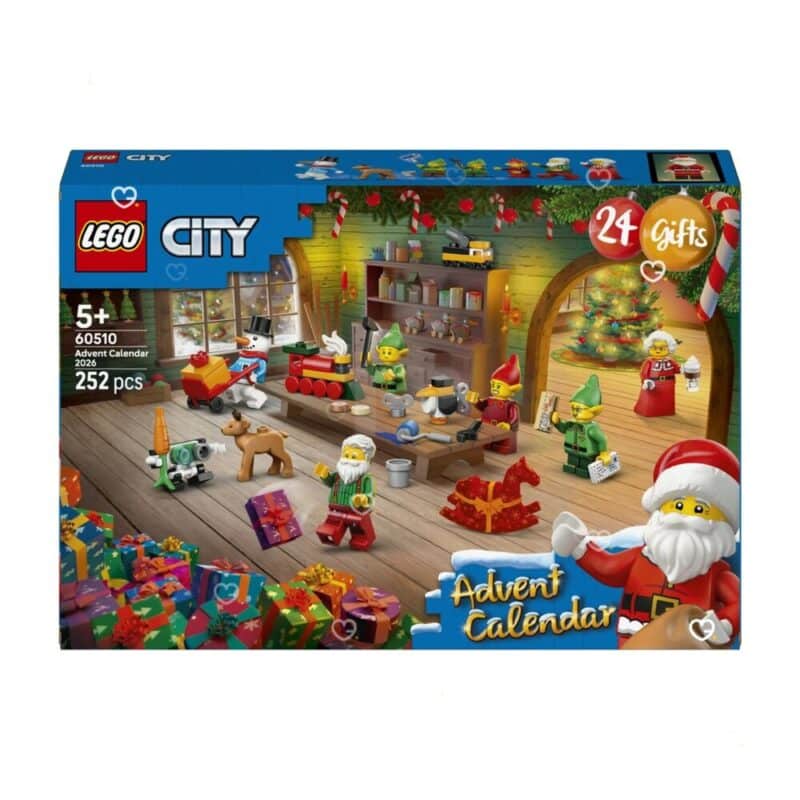 LEGO City Adventskalender 2026 Set 60510 Verpackung mit 252 Teilen