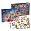Kompletter Inhalt des Lego Disney Adventskalenders 2026 (43298): Figuren, Mini-Modelle und Spielbrett