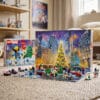 LEGO Marvel Adventskalender 76340 alle Türchen aufgebaut