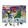 Alle 6 Minifiguren des LEGO Marvel Adventskalender 76340