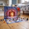 Geöffneter Lego Star Wars Adventskalender 75456 mit 24 Türchen und ausgepacktem Inhalt