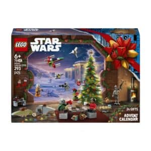 Lego Star Wars Adventskalender 2026 (75456), Verpackung mit The-Mandalorian-Motiv auf weißem Hintergrund