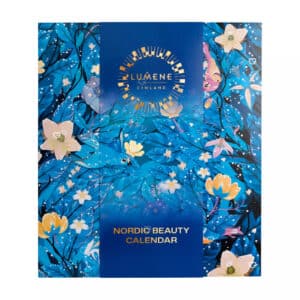 Lumene Adventskalender 2026 Verpackung mit floralem Secret-Garden-Design