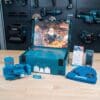 Makita Adventskalender 2026 mit Bohrer-Bit-Set und Werkzeug