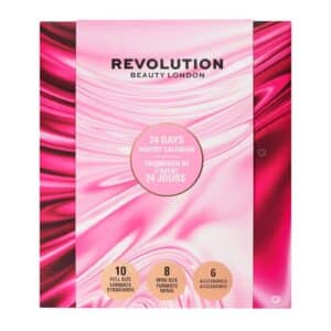 Revolution Adventskalender 2026 geschlossene Box, rosa Design