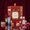 Yves Rocher Adventskalender 2026 geöffnet mit Pflegeprodukten davor