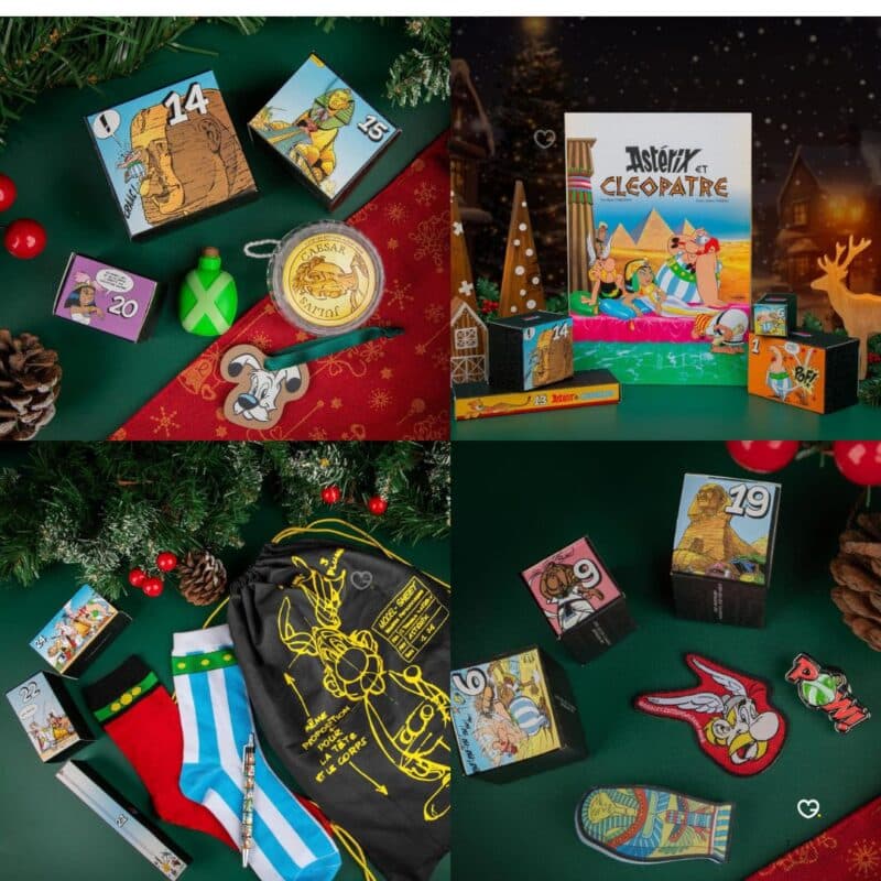 Exklusive Fanartikel aus dem Cinereplicas Asterix Adventskalender 2026 im Detail