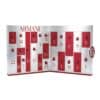 Giorgio Armani Adventskalender 2026 geöffnete Buchseite mit nummerierten Türchen