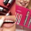 Nahaufnahme der Lippenstifte und des Unlimited Double Touch aus dem Kiko Adventskalender 2026