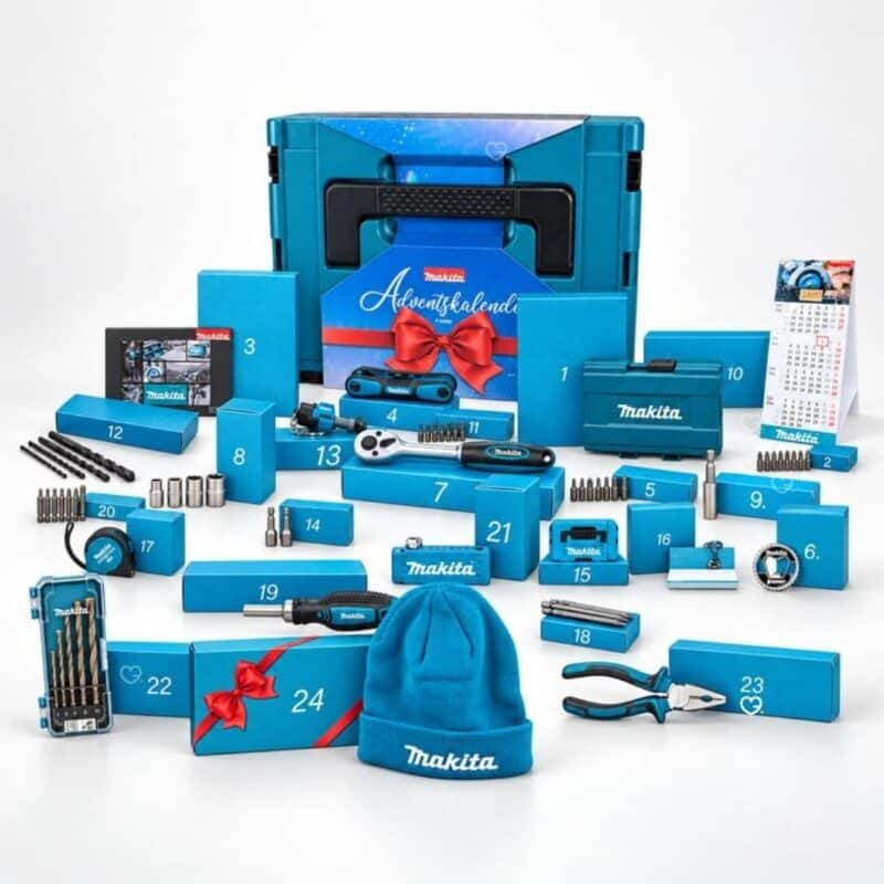 makita adventskalender 2026 inhalt