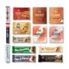 Spoiler Myprotein Adventskalender 2026, Proteinriegel und Pulver im Überblick