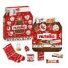 Nutella Adventskalender 2026 Vorder- und Rückseite mit allen Fanartikeln