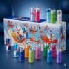 Red Bull Adventskalender 2026 geöffnet, 24 Dosen à 250 ml