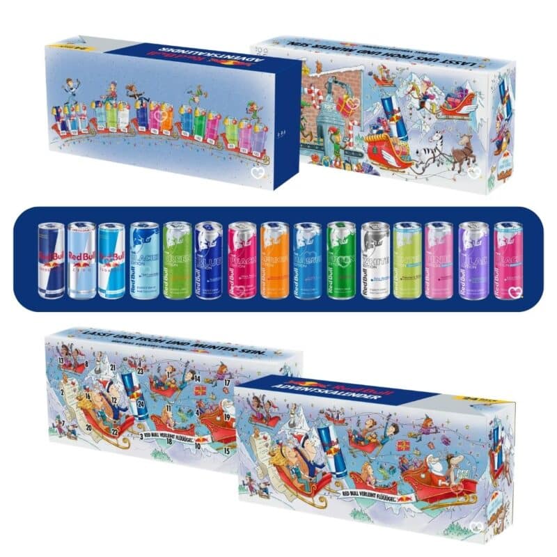 Red Bull Adventskalender 2026, Getränke-Countdown