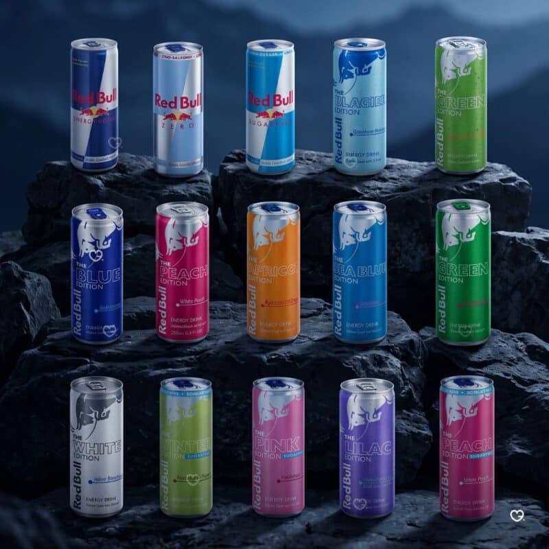 Red Bull Glacier Edition, Neuheit im Adventskalender 2026
