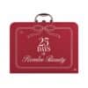 Revolve Adventskalender 2026, roter Koffer 25 Days of Revolve Beauty, geschlossen